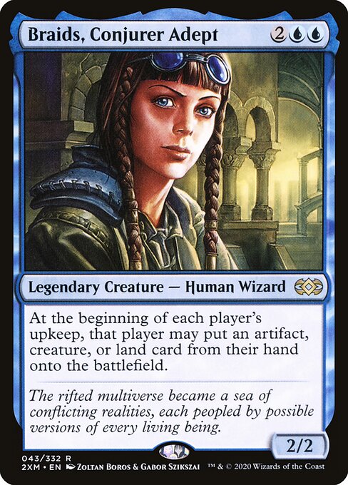 Braids, Conjurer Adept - Double Masters - 43