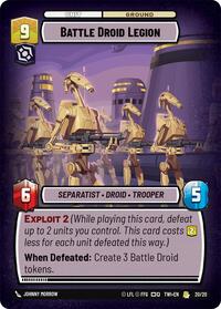 Battle Droid Legion - Twilight of the Republic: Weekly Play Promos - 20/20