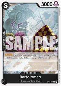 Bartolomeo (OP04-089) (Reprint) - Premium Booster -The Best- - OP04-089