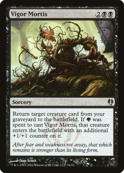 Vigor Mortis - Duel Decks: Izzet vs. Golgari - 74