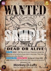Monkey.D.Luffy (Wanted Poster) - Emperors in the New World - OP05-119
