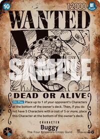 Buggy (051) (Wanted Poster) - Emperors in the New World - OP09-051