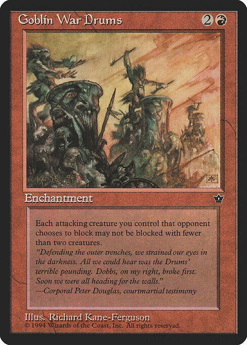 Goblin War Drums - Fallen Empires - 58b