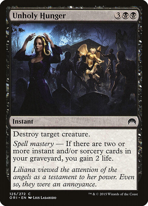 Unholy Hunger - Magic Origins - 125