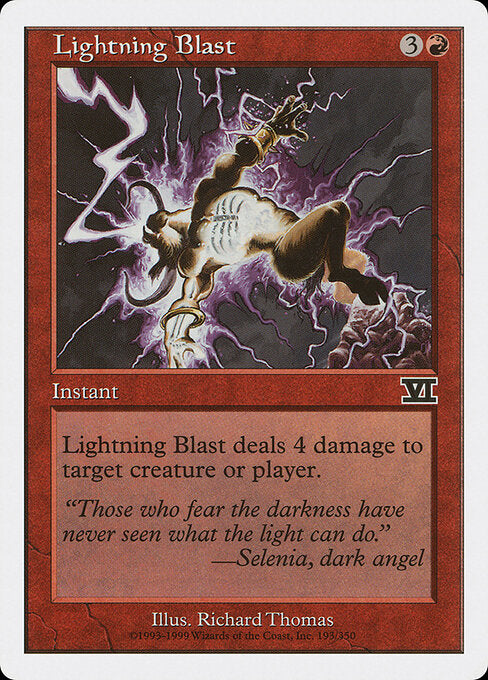 Lightning Blast - Classic Sixth Edition - 193