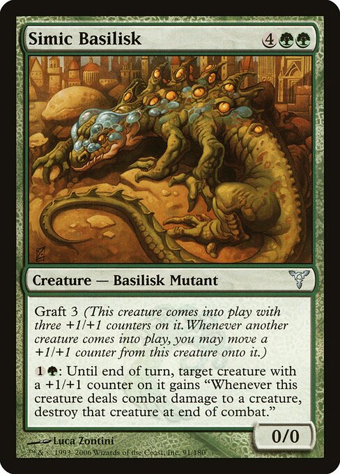 Simic Basilisk - Dissension - 91