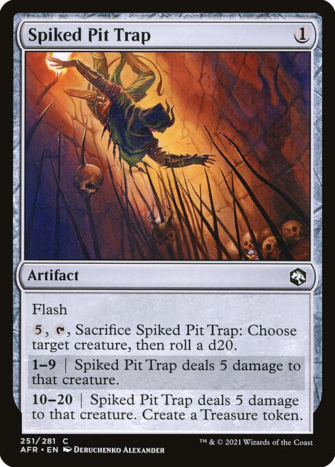 Spiked Pit Trap - Adventures in the Forgotten Realms - 251