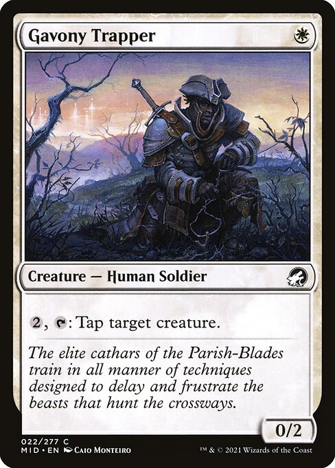 Gavony Trapper - Innistrad: Midnight Hunt - 22