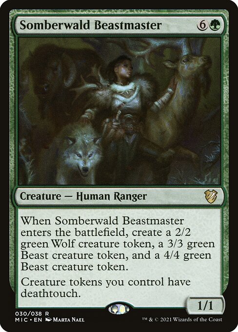 Somberwald Beastmaster - Midnight Hunt Commander - 30