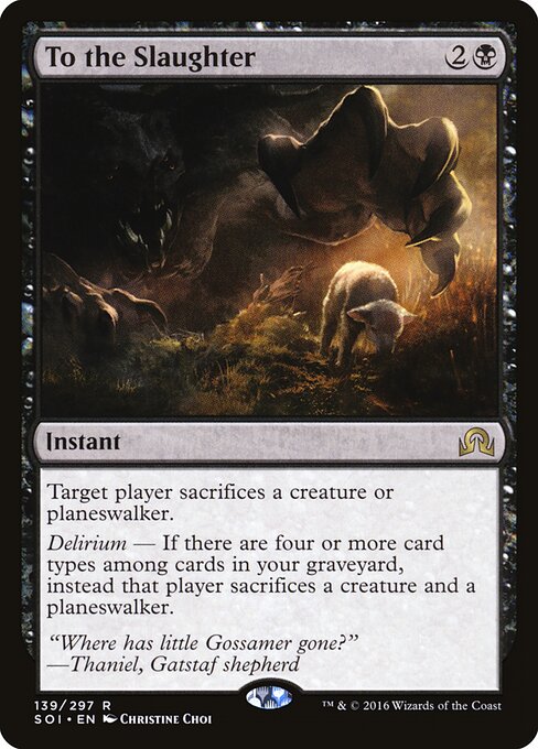 To the Slaughter - Shadows over Innistrad - 139