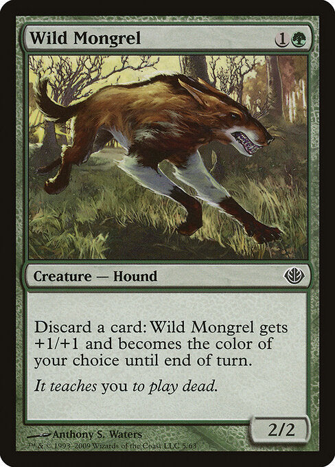 Wild Mongrel - Duel Decks: Garruk vs. Liliana - 5