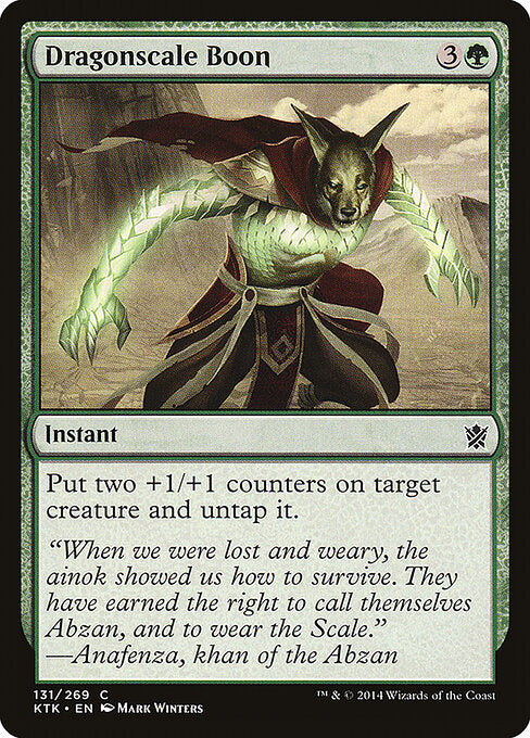 Dragonscale Boon - Khans of Tarkir - 131