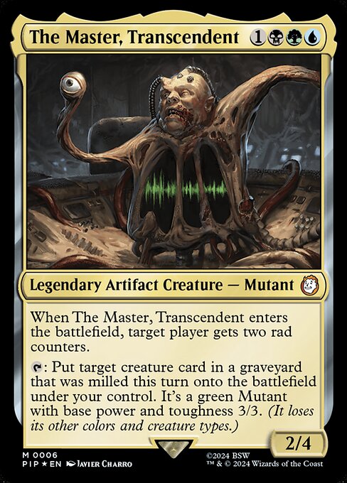 The Master, Transcendent - Fallout - 6