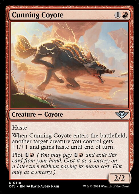 Cunning Coyote - Outlaws of Thunder Junction - 118