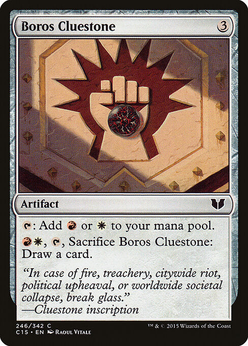 Boros Cluestone - Commander 2015 - 246