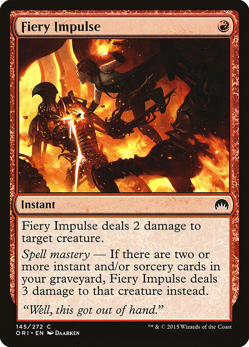 Fiery Impulse - Magic Origins - 145