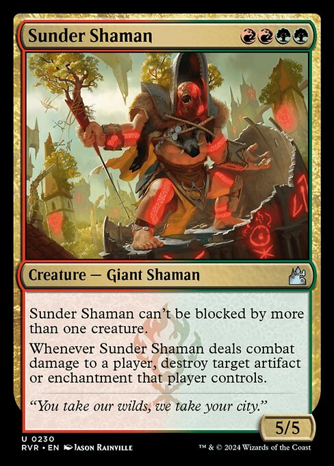 Sunder Shaman - Ravnica Remastered - 230