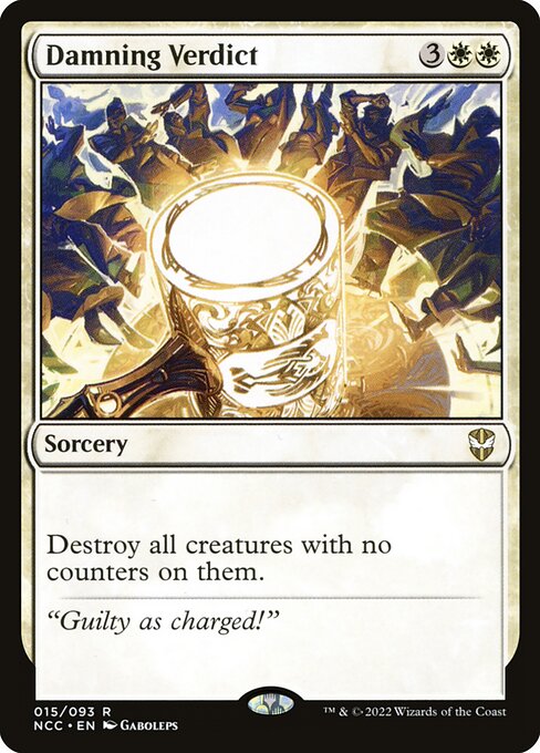 Damning Verdict - New Capenna Commander - 15