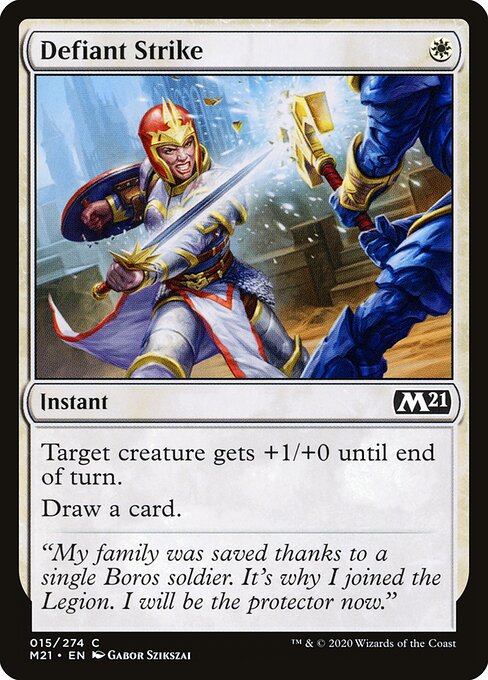 Defiant Strike - Core Set 2021 - 15
