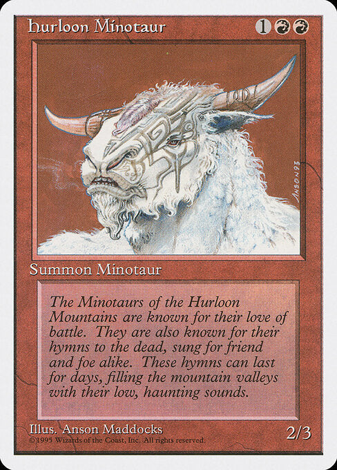 Hurloon Minotaur - Fourth Edition - 202