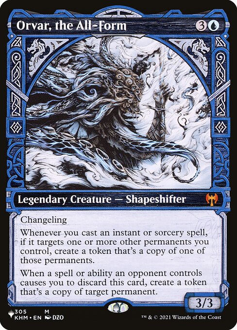 Orvar, the All-Form - The List - KHM-305