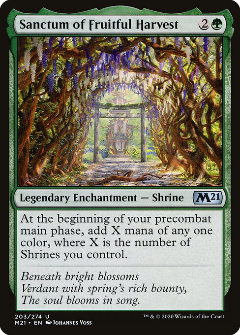Sanctum of Fruitful Harvest - Core Set 2021 - 203