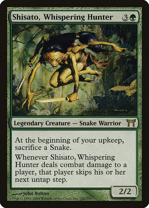 Shisato, Whispering Hunter - Champions of Kamigawa - 242