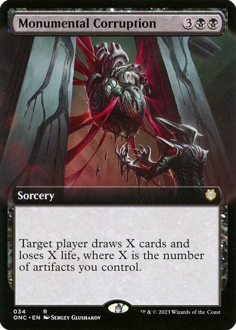 Monumental Corruption - Phyrexia: All Will Be One Commander - 34
