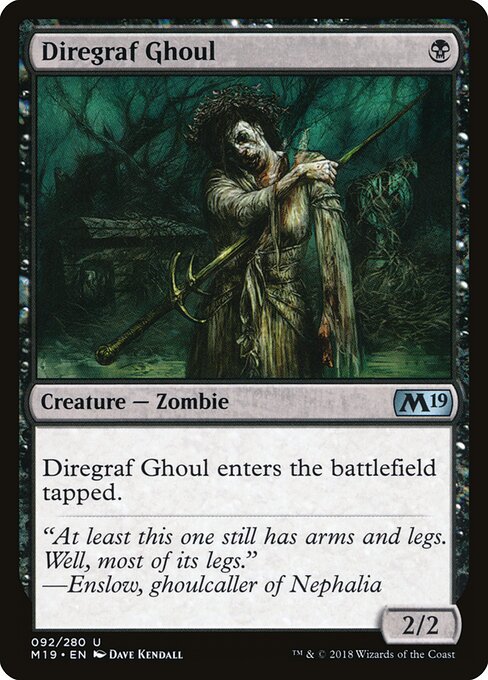 Diregraf Ghoul - Core Set 2019 - 92