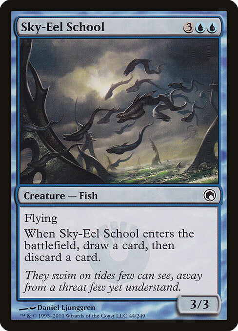 Sky-Eel School - Scars of Mirrodin - 44