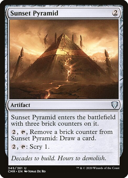 Sunset Pyramid - Commander Legends - 345