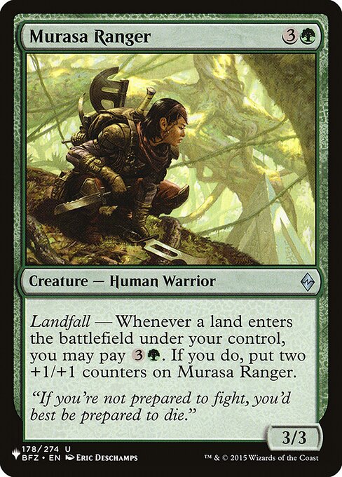 Murasa Ranger - The List - BFZ-178