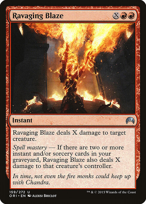 Ravaging Blaze - Magic Origins - 159