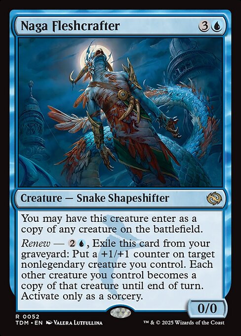 Naga Fleshcrafter - Tarkir: Dragonstorm - 52
