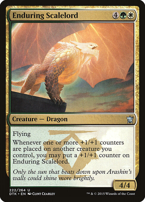 Enduring Scalelord - Dragons of Tarkir - 222
