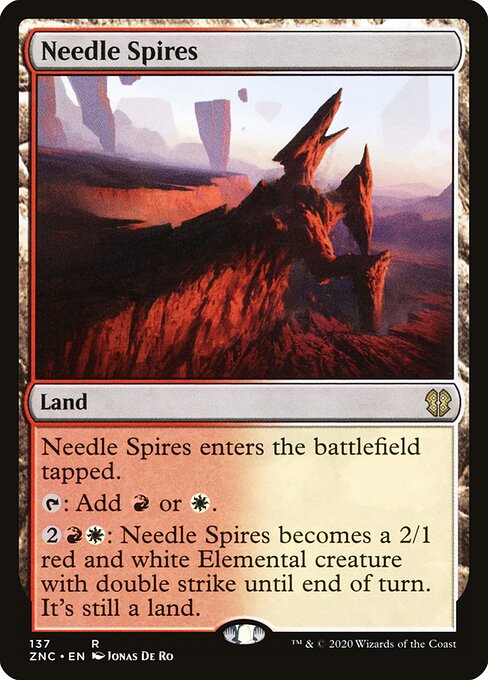 Needle Spires - Zendikar Rising Commander - 137