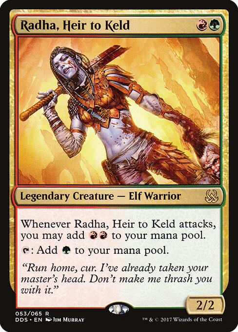 Radha, Heir to Keld - Duel Decks: Mind vs. Might - 53