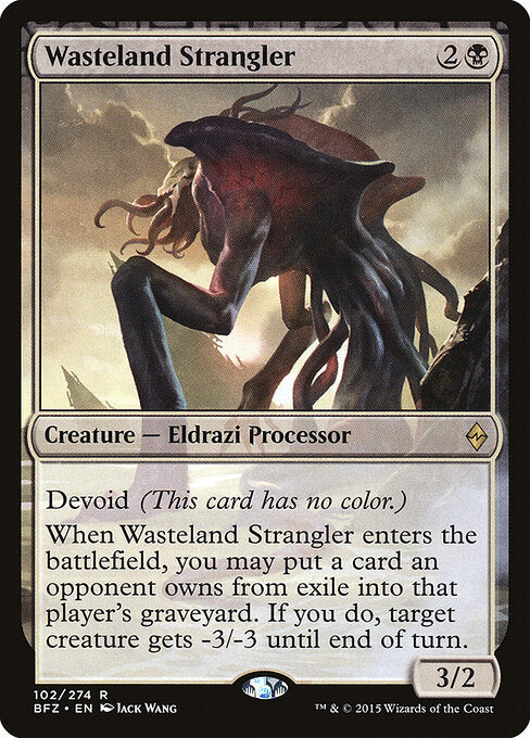Wasteland Strangler - Battle for Zendikar - 102