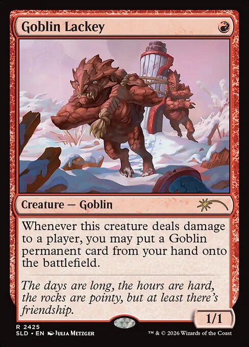 Goblin Lackey - Secret Lair Drop - 2425