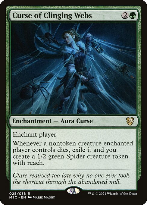Curse of Clinging Webs - Midnight Hunt Commander - 25