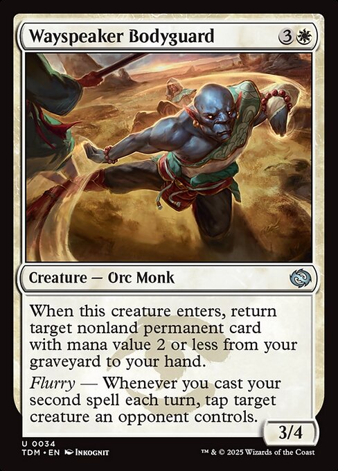 Wayspeaker Bodyguard - Tarkir: Dragonstorm - 34