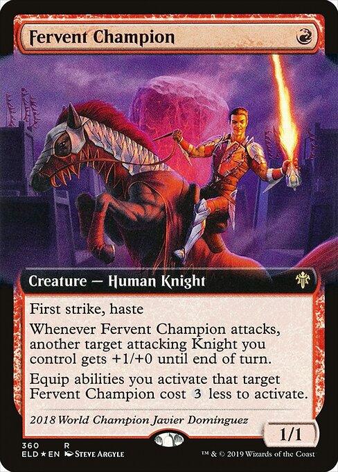 Fervent Champion - Throne of Eldraine - 360