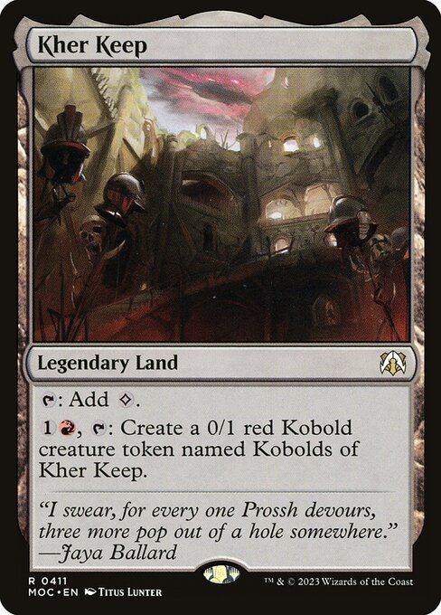Kher Keep - March of the Machine Commander - 411