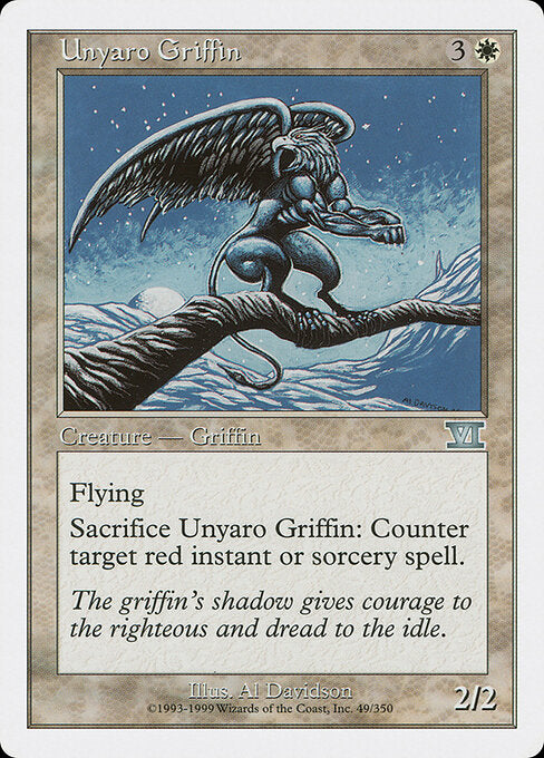 Unyaro Griffin - Classic Sixth Edition - 49