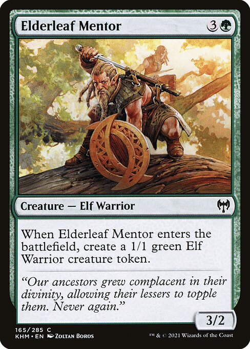 Elderleaf Mentor - Kaldheim - 165
