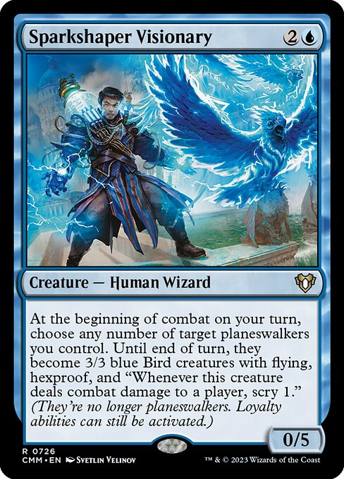Sparkshaper Visionary - Commander Masters - 726