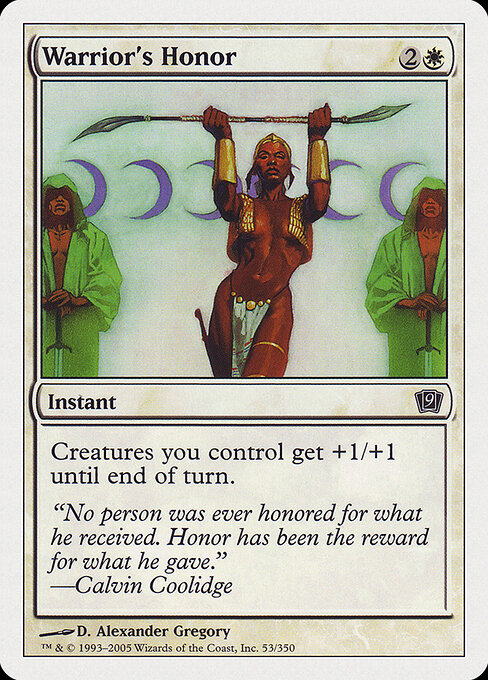 Warrior's Honor - Ninth Edition - 53