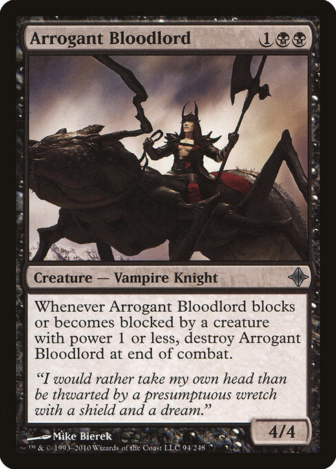 Arrogant Bloodlord - Rise of the Eldrazi - 94