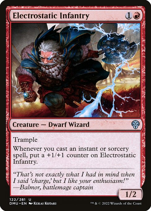 Electrostatic Infantry - Dominaria United - 122