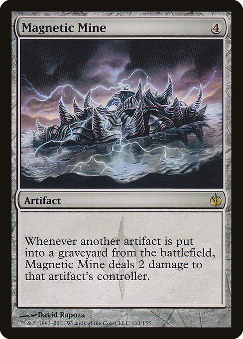 Magnetic Mine - Mirrodin Besieged - 113